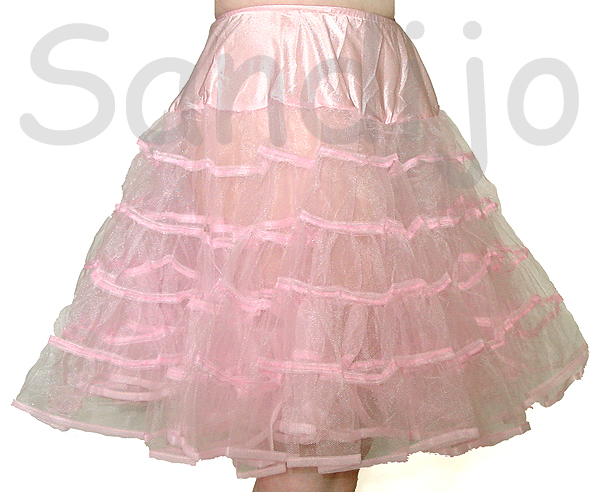 Brand New Crinoline KNEE LENGTH PETTICOAT in 3 Colors